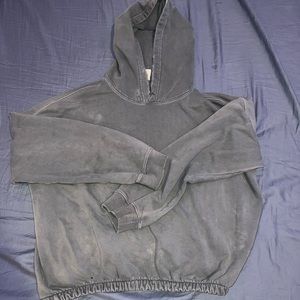 Vintage looking Mooji Mooji cropped Mens Hoodie